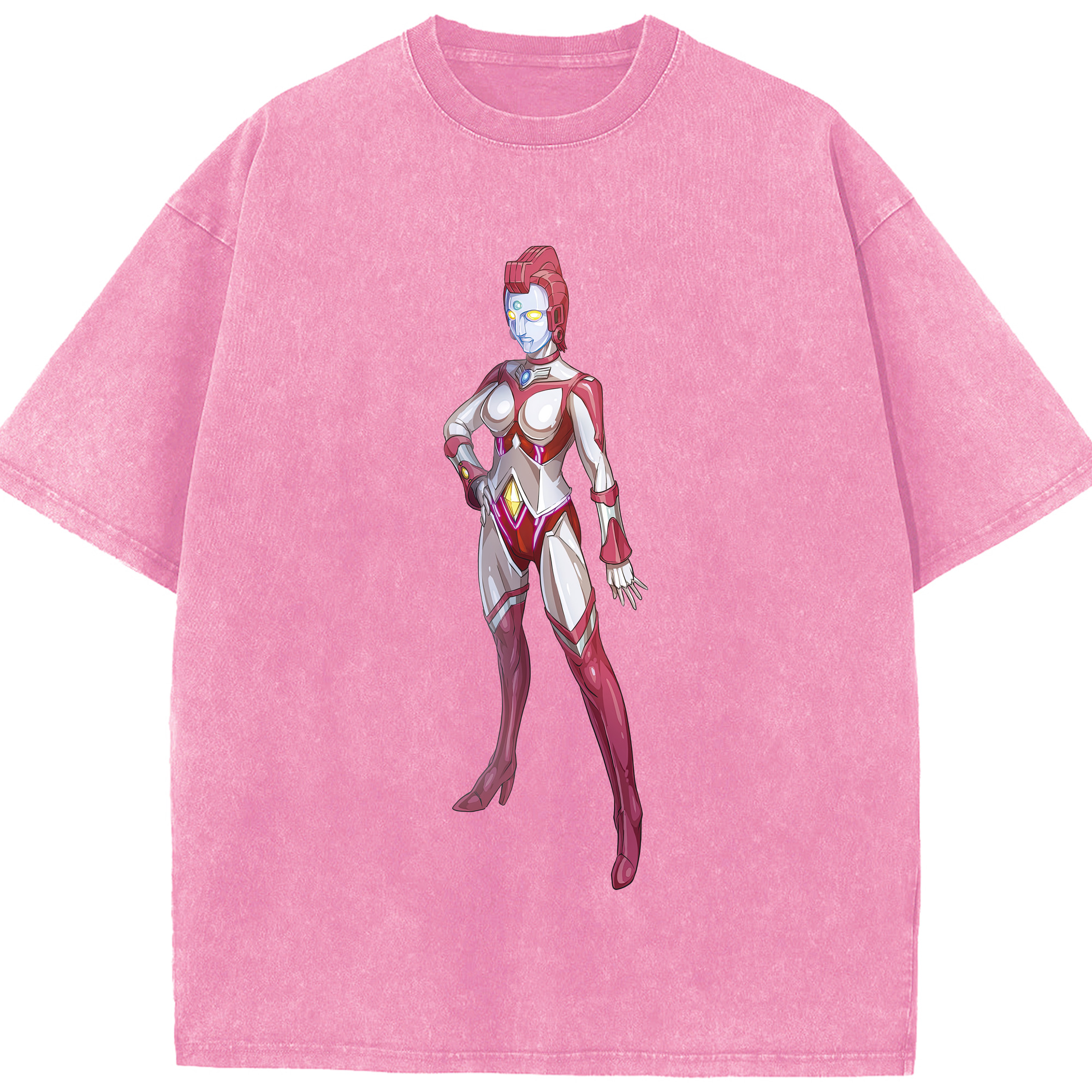（画像用） ウルトラマン Ultraman 綿100% ヴィンテージ風 半袖Tシャツ（フロントプリント）